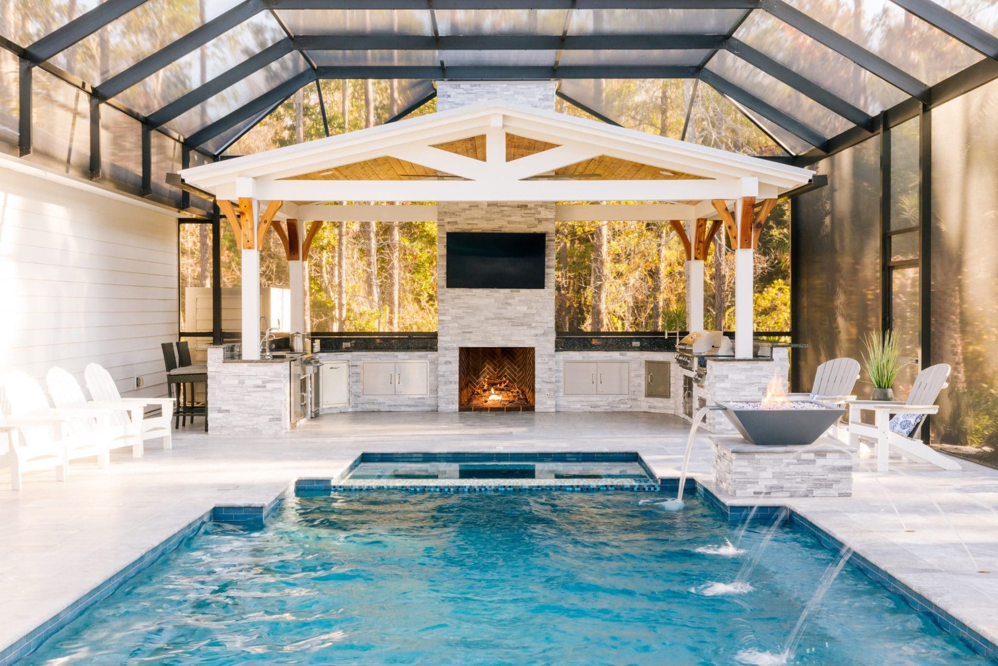 Premium Outdoor Fireplace